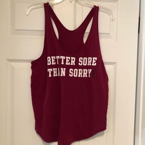 Victoria Secret pink exercise top